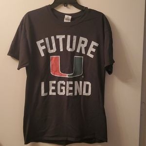FUTURE LEGEND MIAIMI HURRICANES SHIRT - LARGE